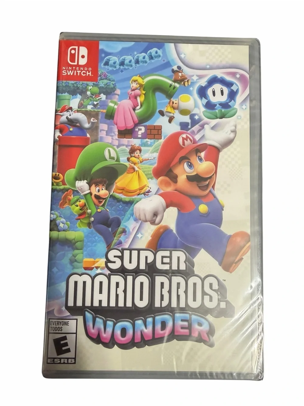 Super Mario Bros. Wonder for NINTENDO SWITCH & LUIGI S/M Galaxy Movie Plush